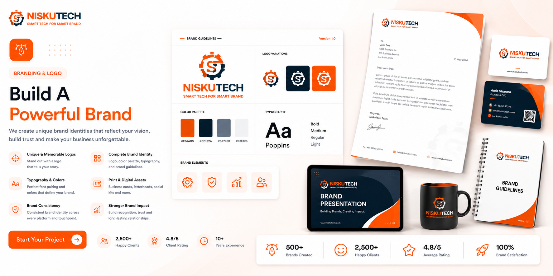 Branding & Logo — NiskuTech