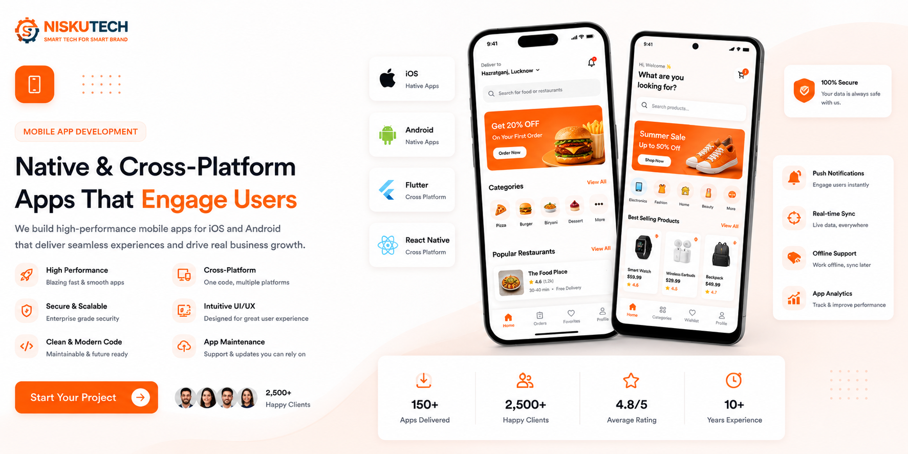 Mobile App Development — NiskuTech